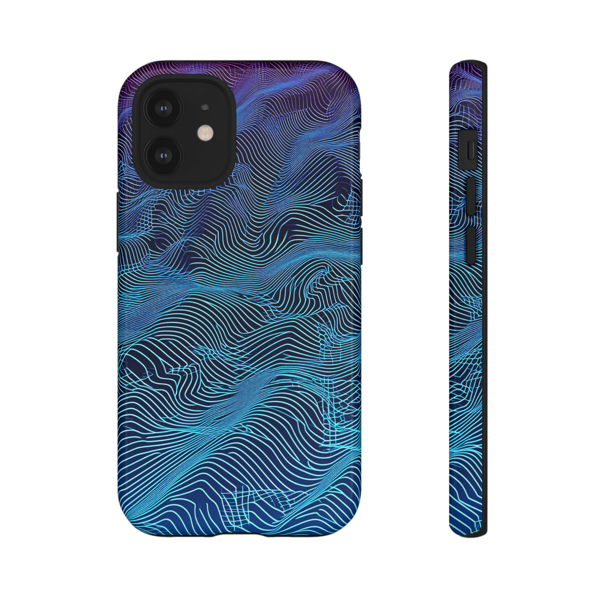 AI Interface: Tech Gradient - Protective Phone Case