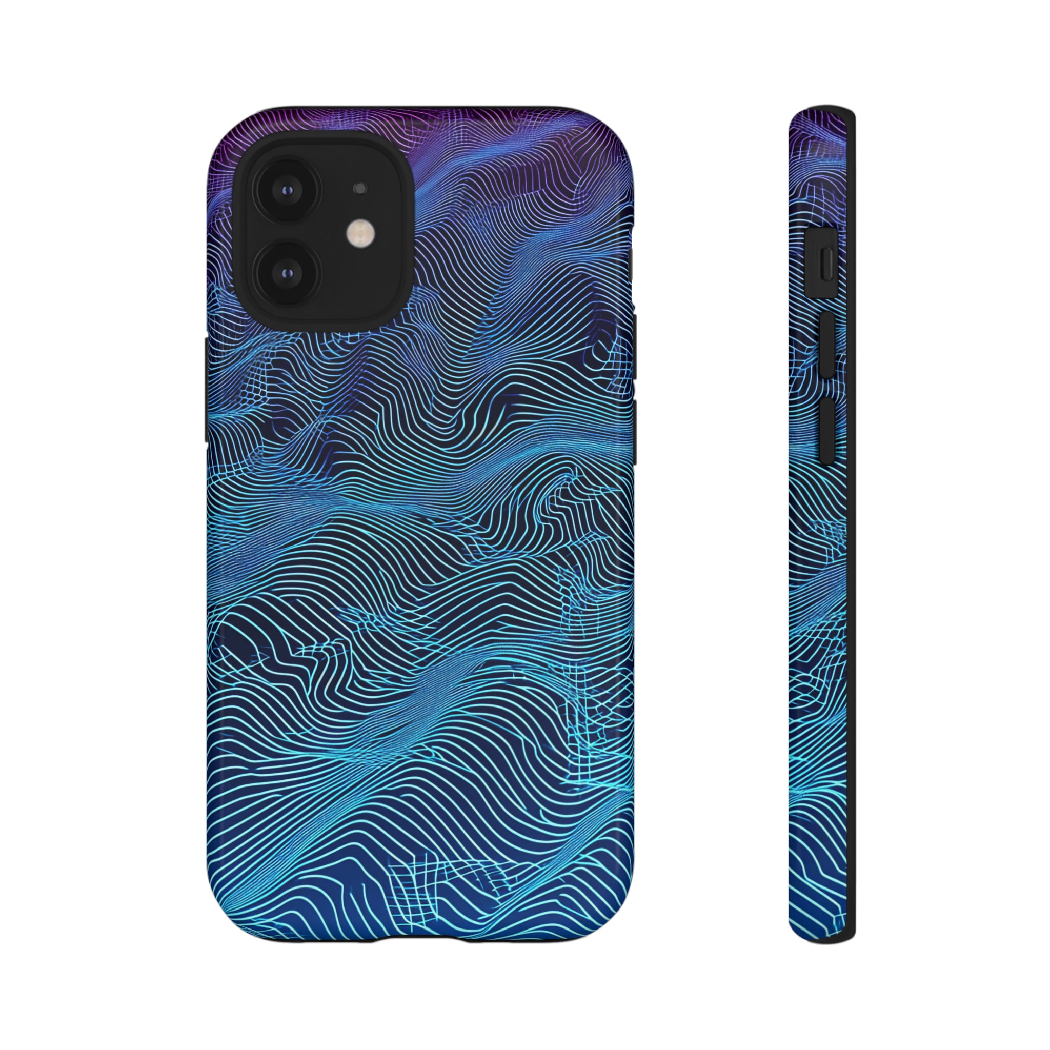 AI Interface: Tech Gradient - Protective Phone Case