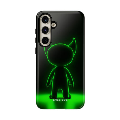 Neon Horned Glow Samsung S24 Plus Case - Tough