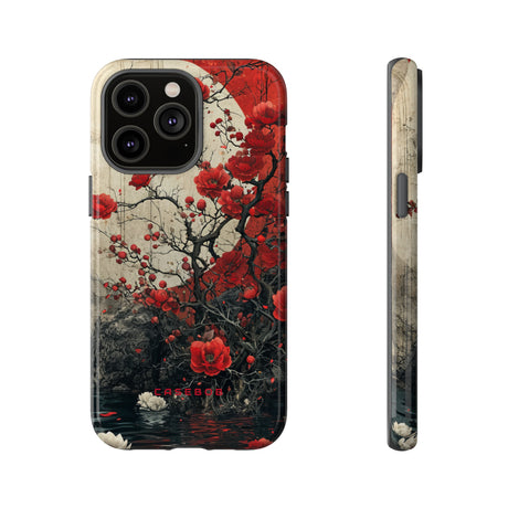 Moonlit Rose Peace - Protective Phone Case