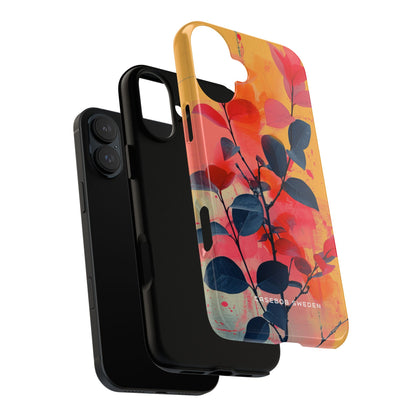 Vivid Floral Harmony iPhone 16 - Tough Phone Case