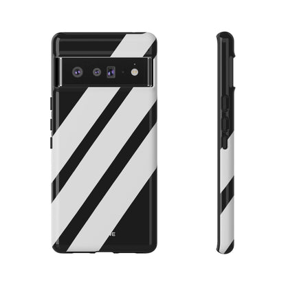 Monochrome Diagonal Symmetry - Google Pixel Case