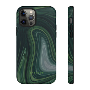 Green Marble - Protective Phone Case