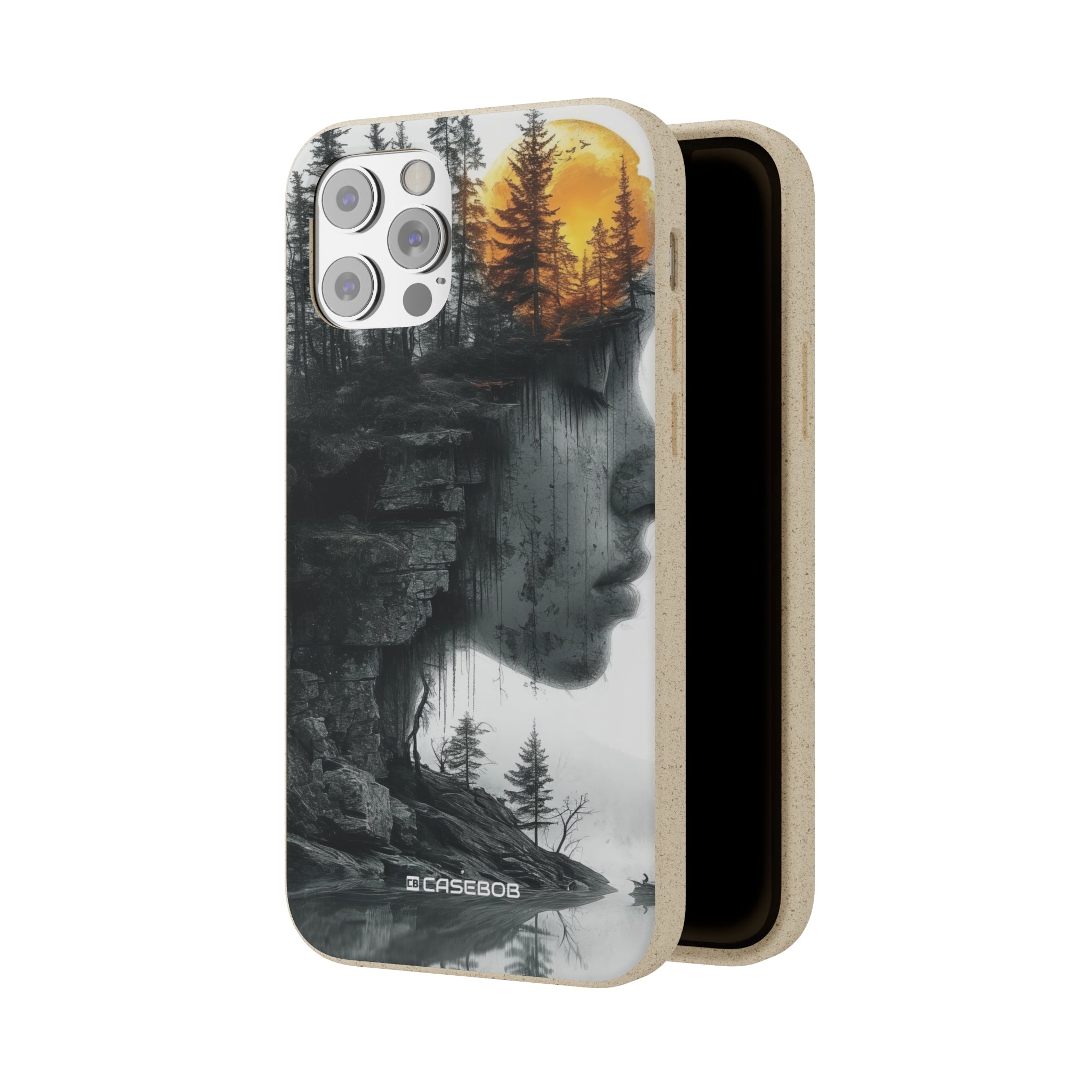 Nature's Reflection | Biodegradable Phone Case