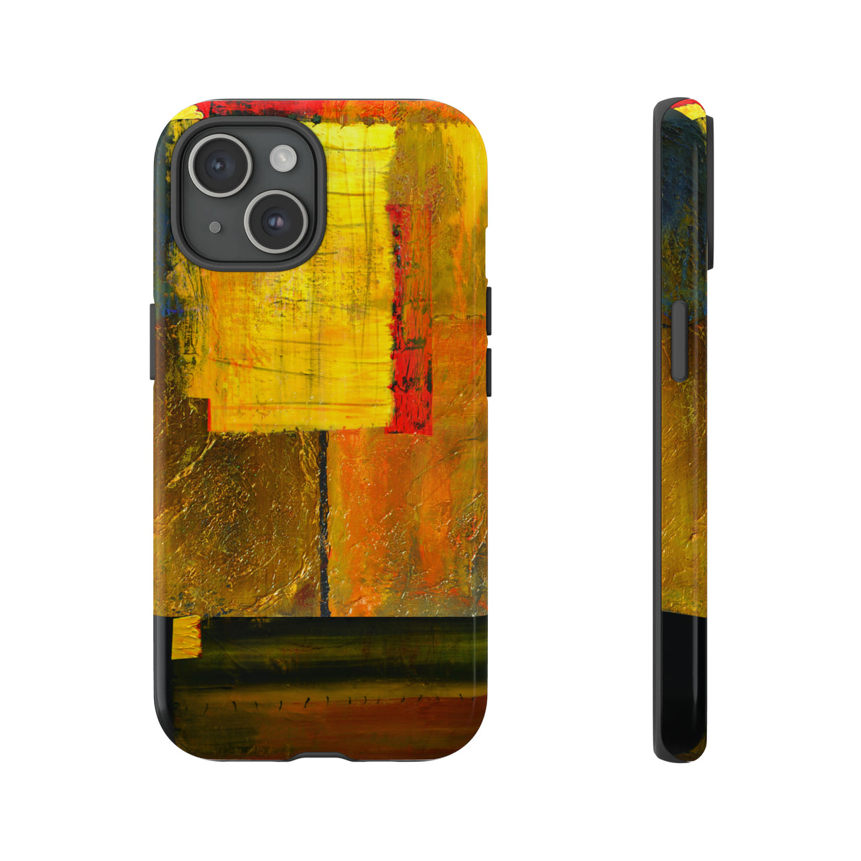 Yellow Painting - Protective Phone Case