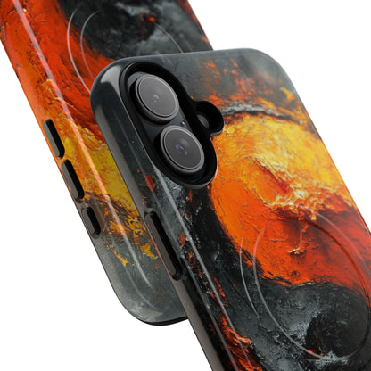 Molten Yin-Yang iPhone 16 Plus Case - Tough+