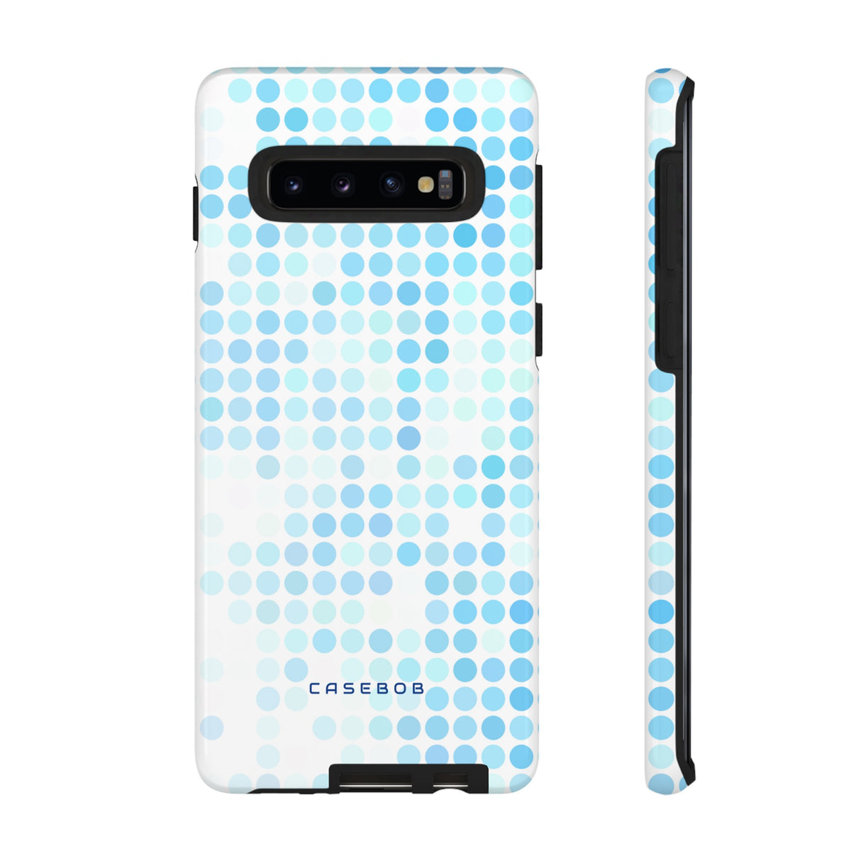 Blue Pixels - Protective Phone Case