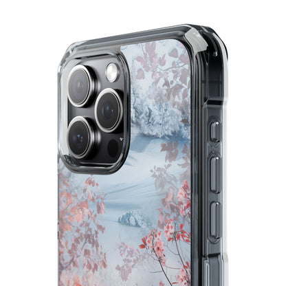 Floral Serenity Case - Clear Impact iPhone 15 Phone Case