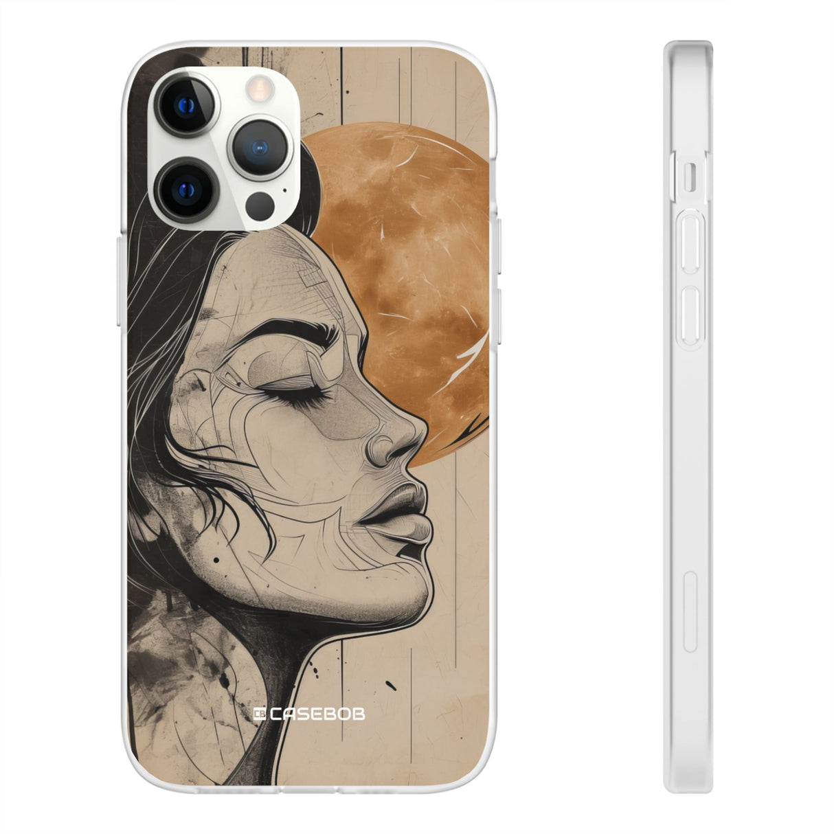 Lunar Introspection | Flexible Phone Case for iPhone