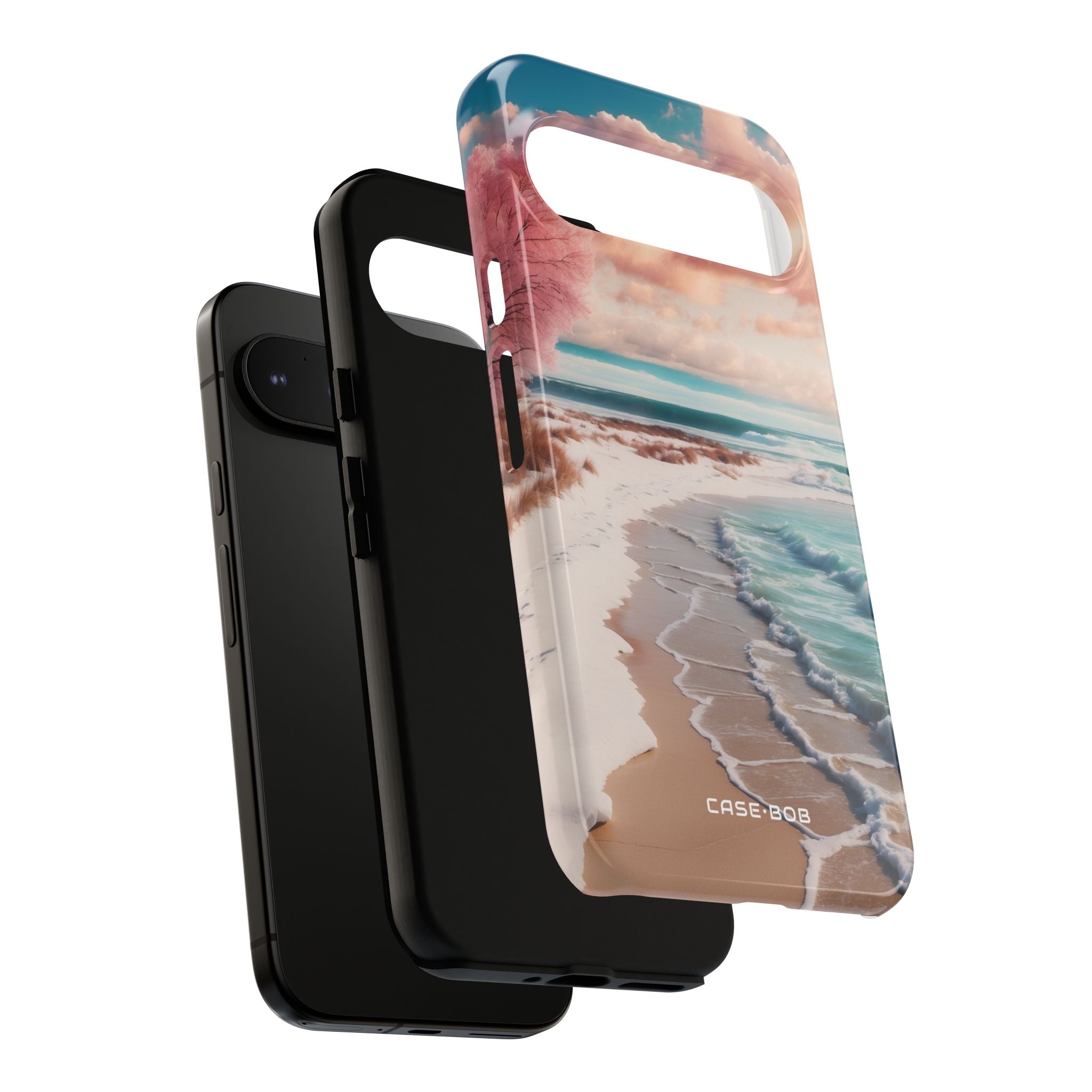 Pink Tree Breeze Google Pixel 9 Pro XL Case - Tough