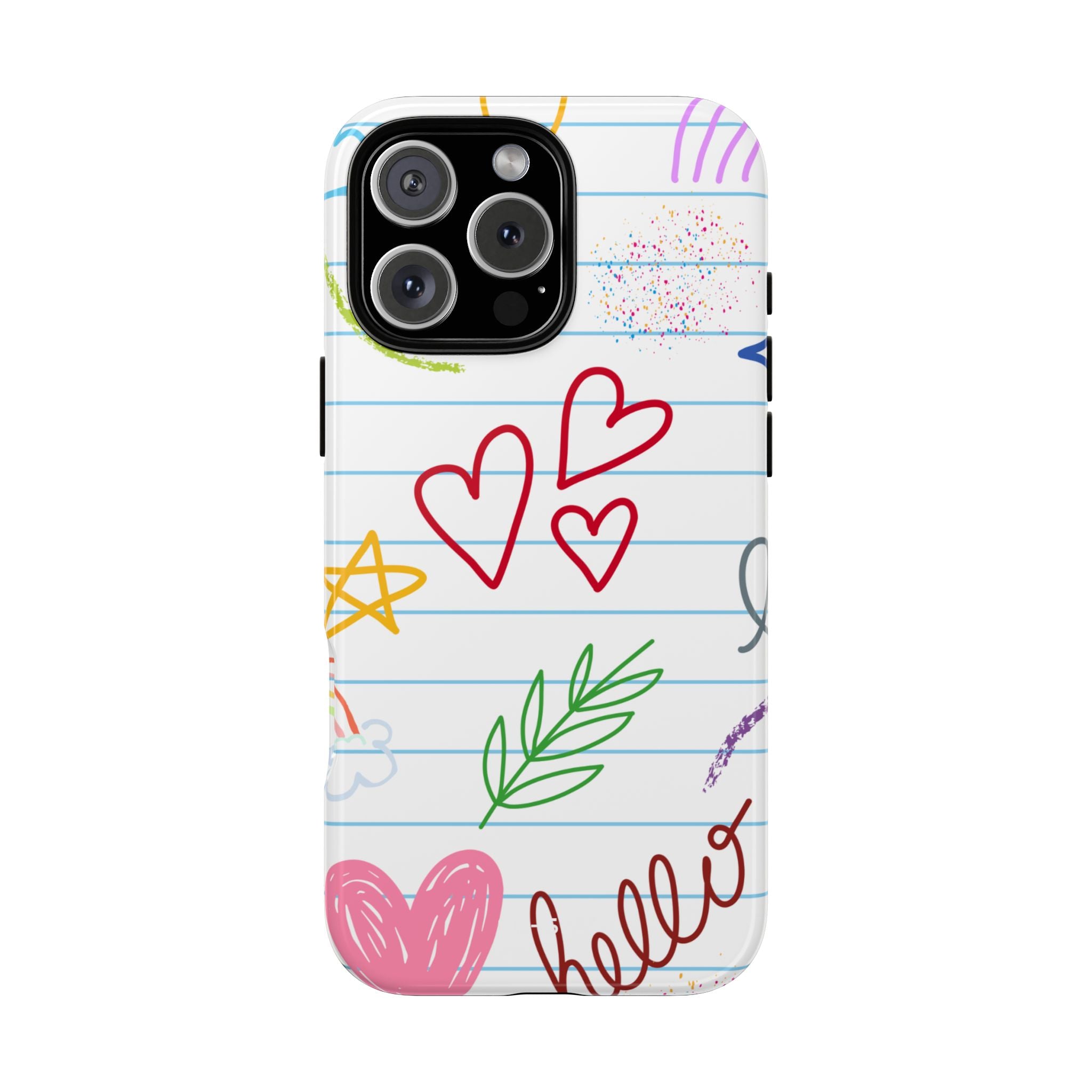 Hearts Dance Happily - iPhone Case