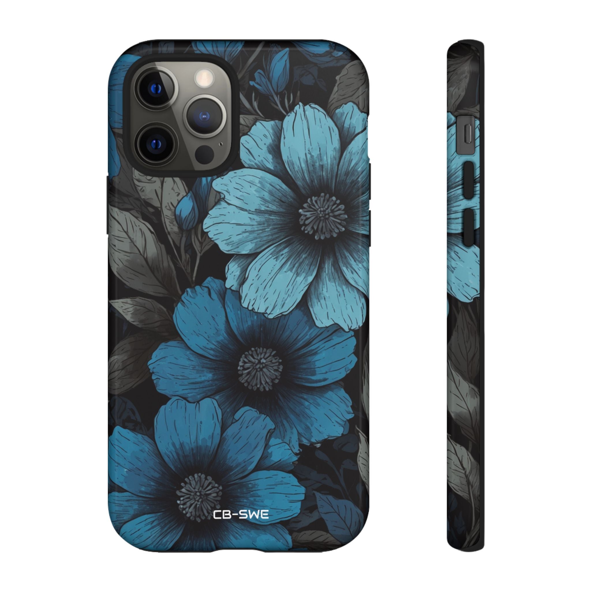 Flower Embrace Depth - iPhone Case