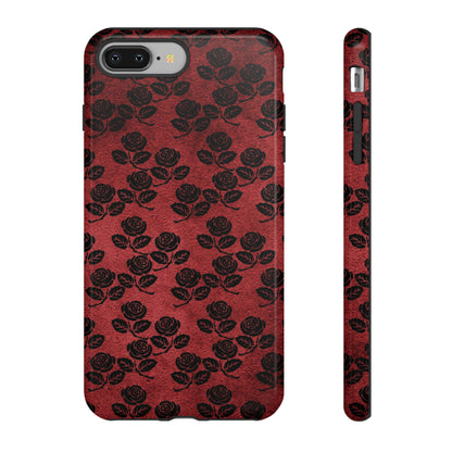 Rosemony Gothic Flower - Protective Phone Case