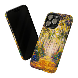 Sunny forest - Protective Phone Case