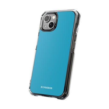 Pacific Blue - Clear Impact Case for iPhone