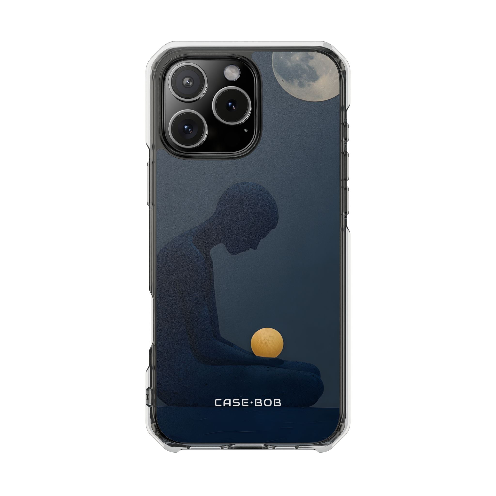 Moonlit Contemplation iPhone 16 Pro Max Case - Impact