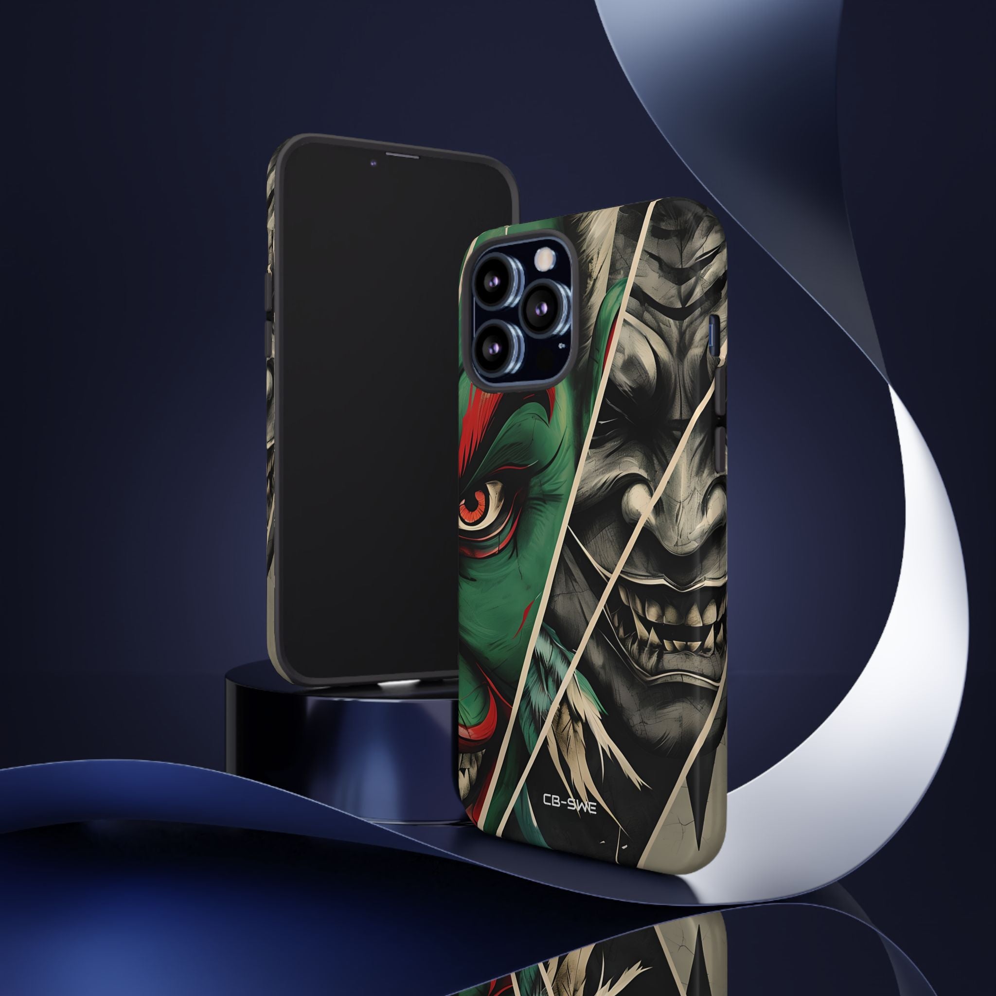 Demonic Panels Clash - iPhone Case