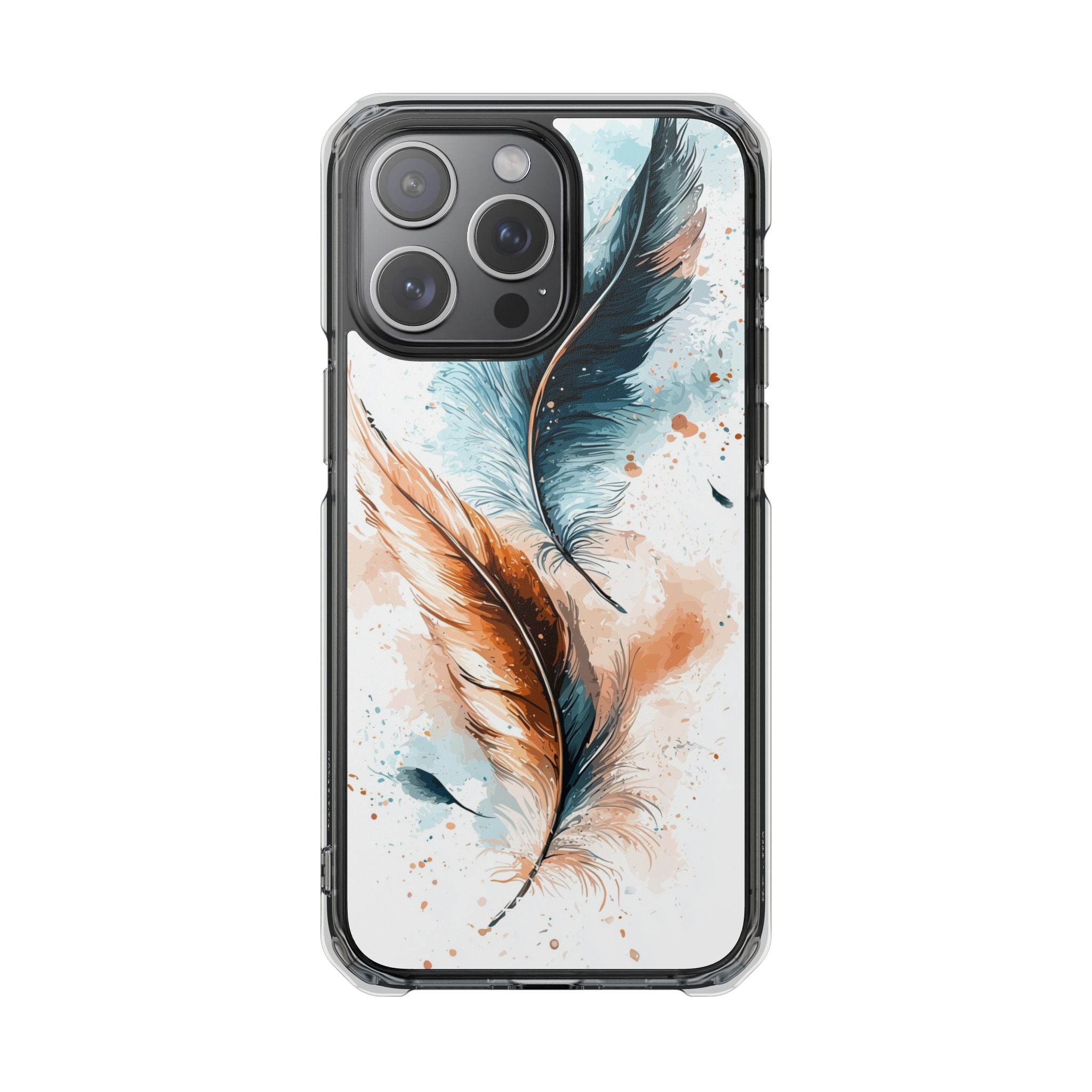 Feathers Dance Lightly iPhone Case - Impact