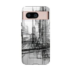 Architectural Maze | Protective Phone Case for Google Pixel