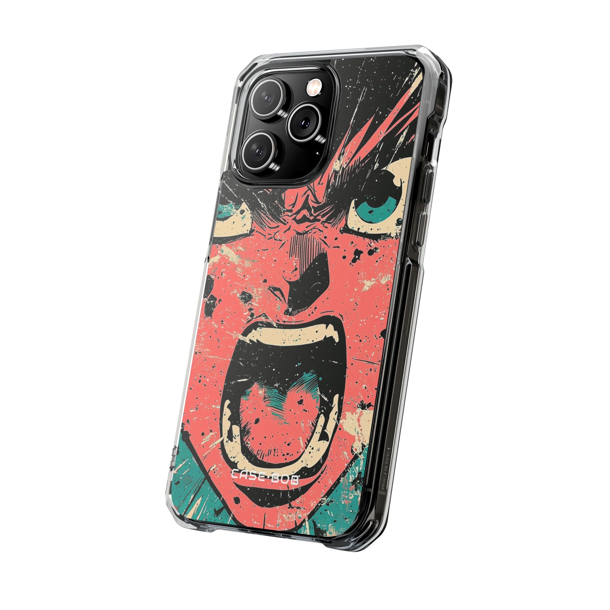 Screaming Face Pink iPhone 14 Pro Max Case - Impact