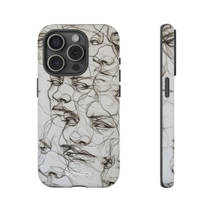 Ethereal Faces | Protective Phone Case for iPhone