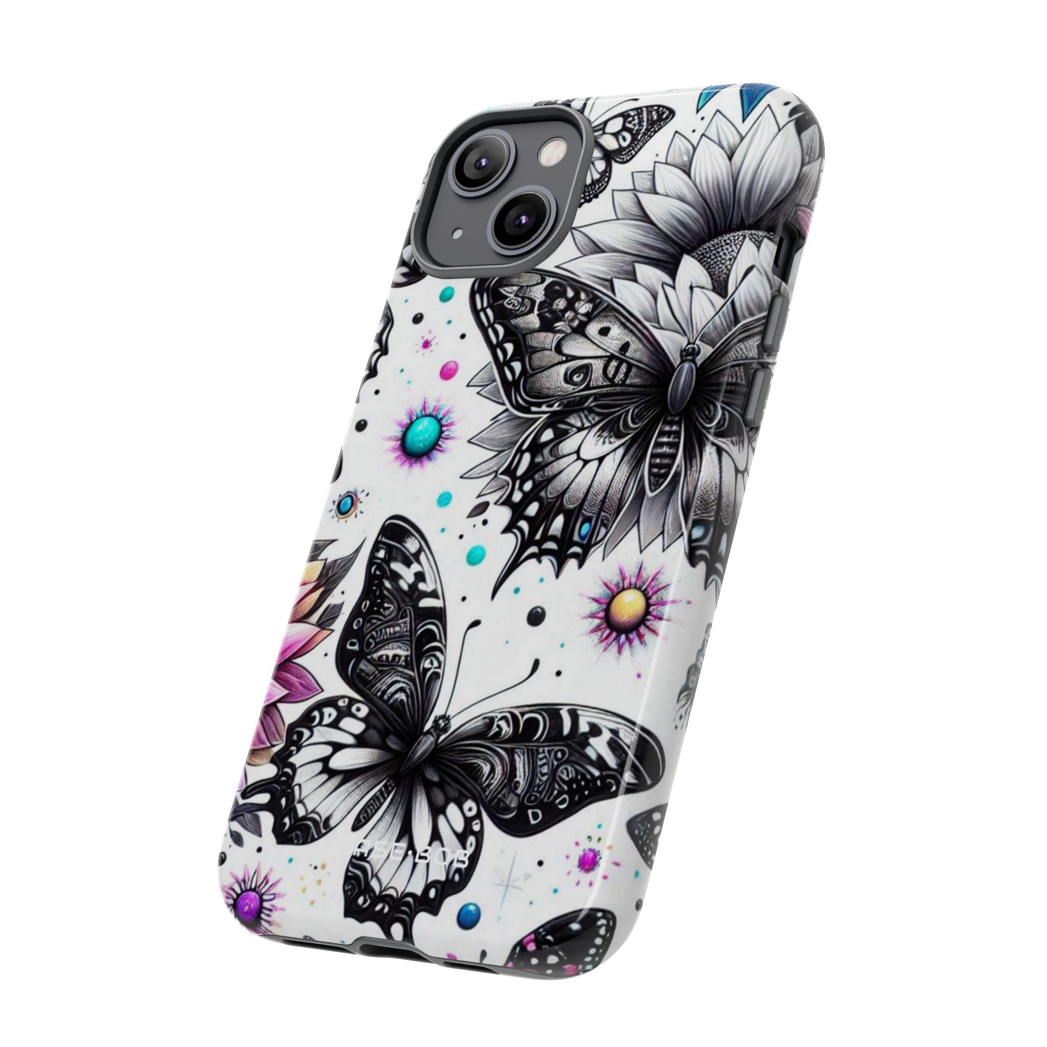 Butterfly Bloom iPhone 14 Plus Case - Tough