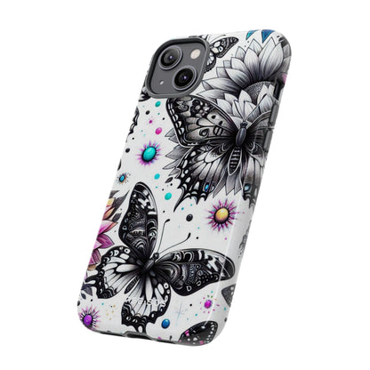 Butterfly Bloom iPhone 14 Plus Case - Tough