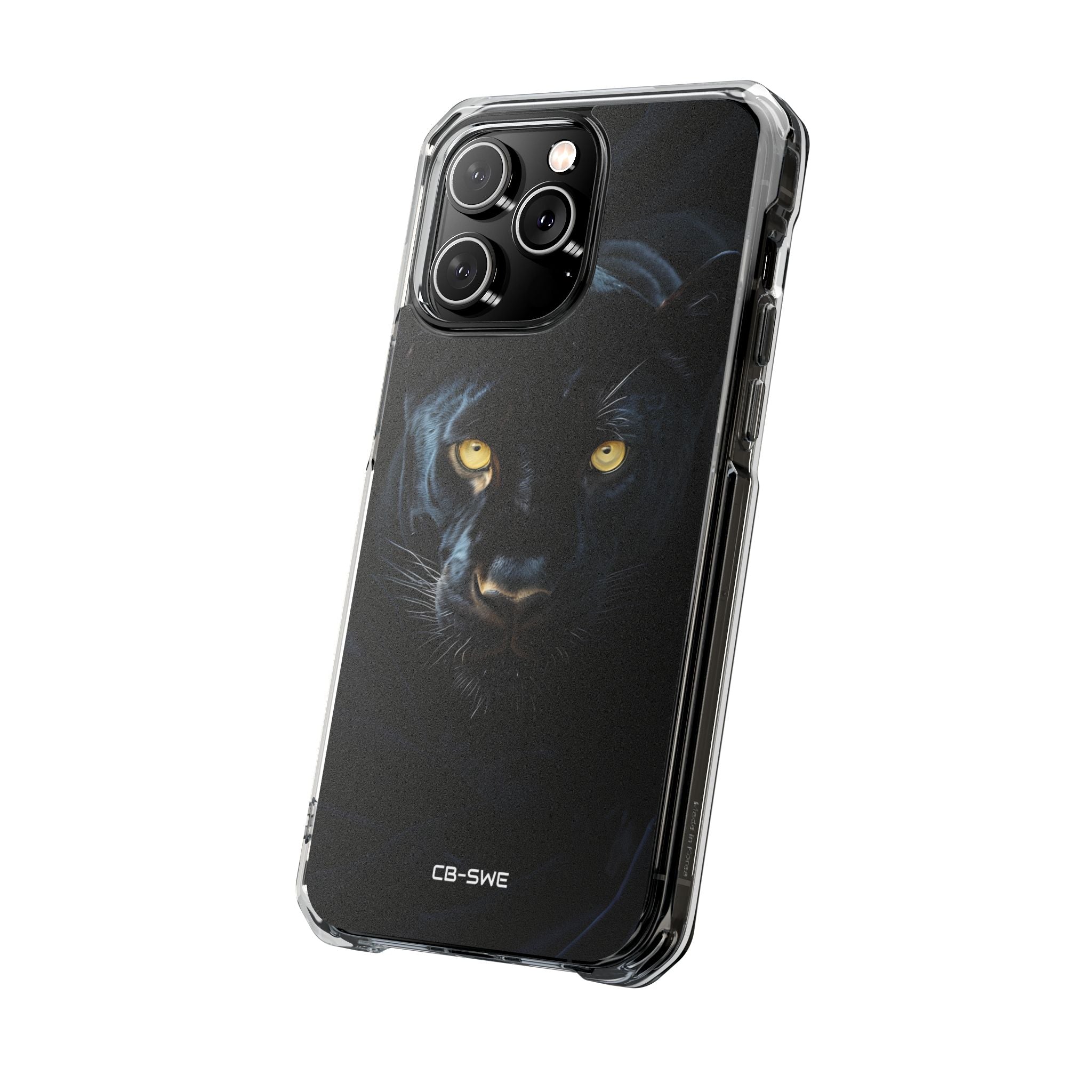 Mysterious Panther Gaze iPhone Case - Impact