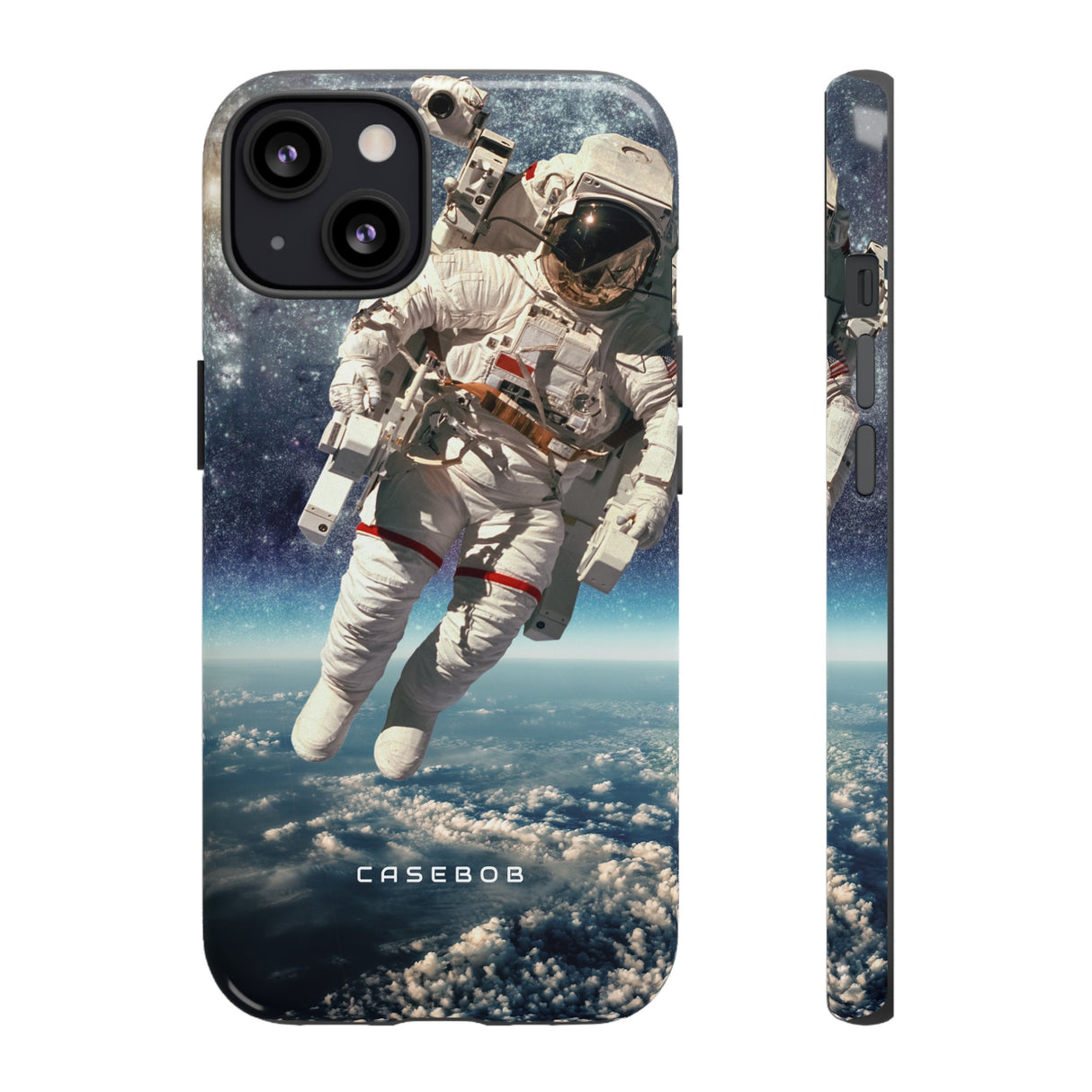 Astronaut in outer space - Protective Phone Case