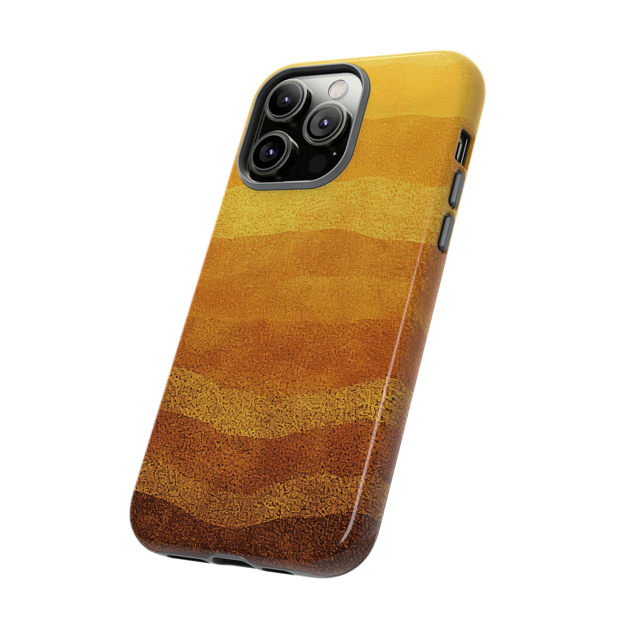 Sunset Gleam: Radiant Gradient - Protective Phone Case