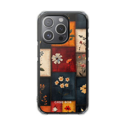 Patchwork Blooms iPhone 15 Pro Case - Impact