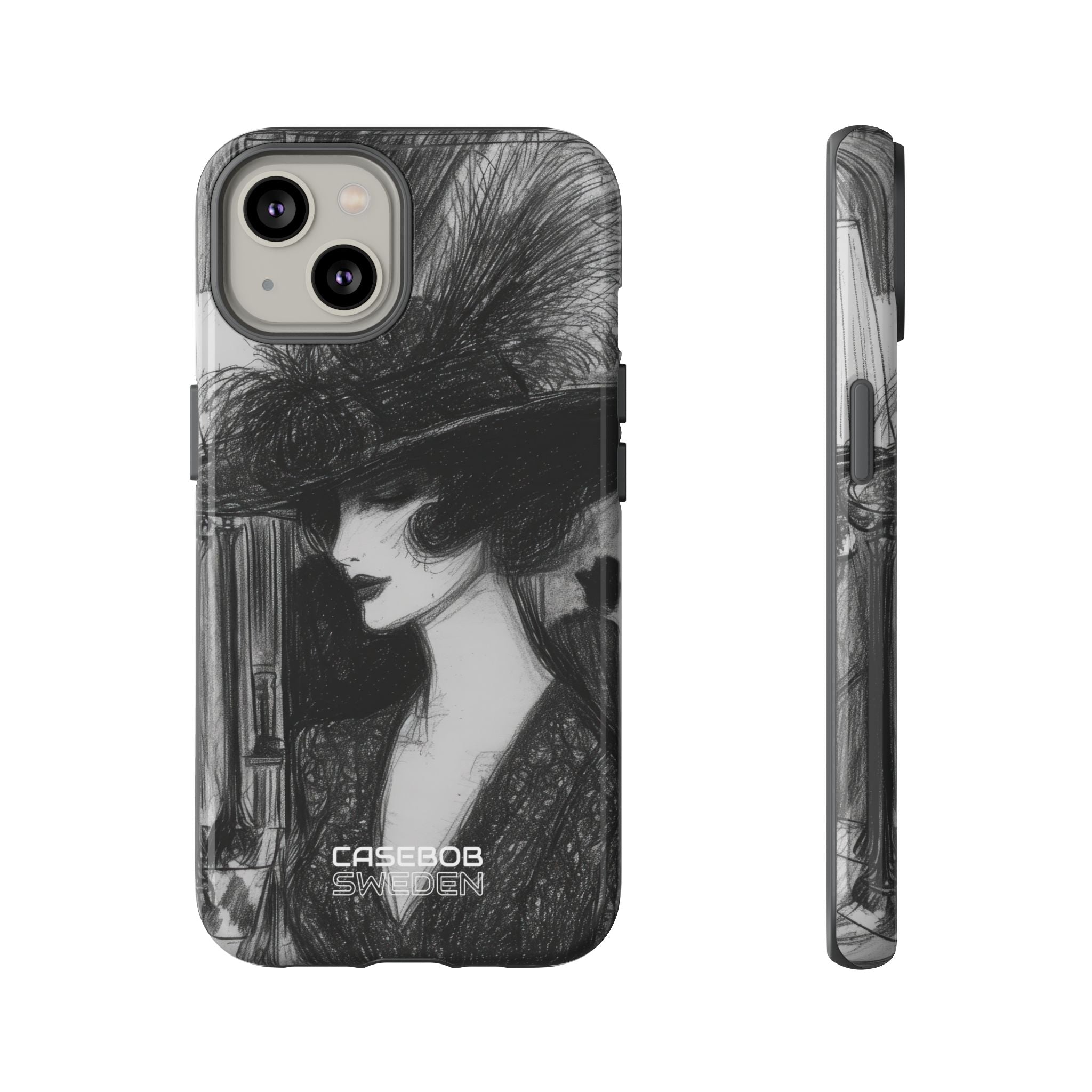Eleganza Vintage Piuma iPhone 14 - Tough