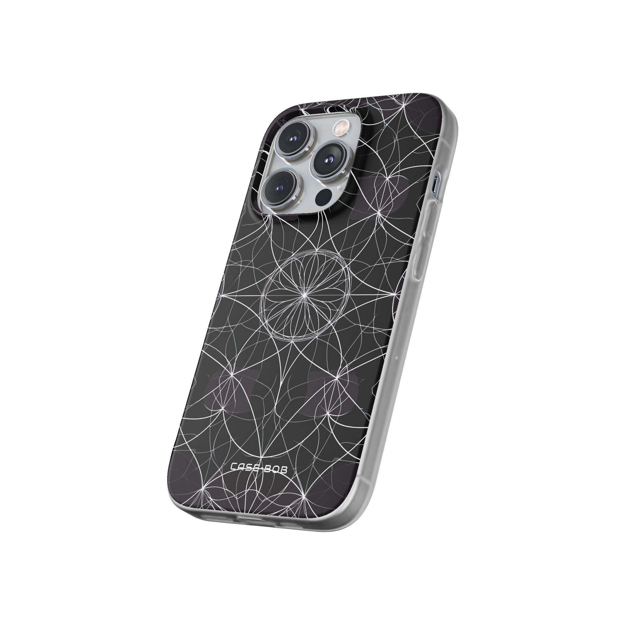 Radiant Petal Orbit iPhone 14 Pro Case - Soft