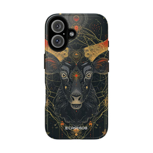 Mystical Bull: Cosmic Geometry - for iPhone 16