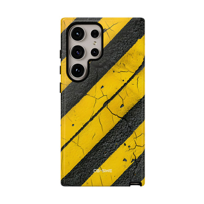 Cracked Hazard Lines - Samsung Case