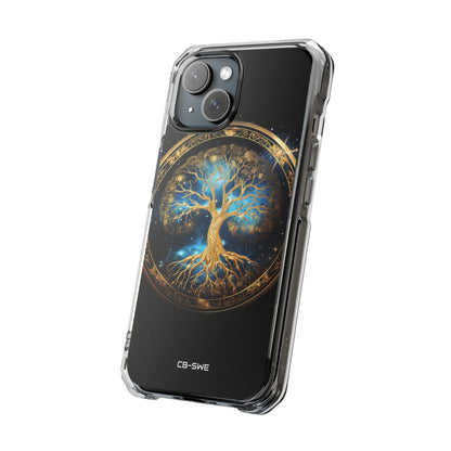Cosmic Tree Radiance iPhone Case - Impact