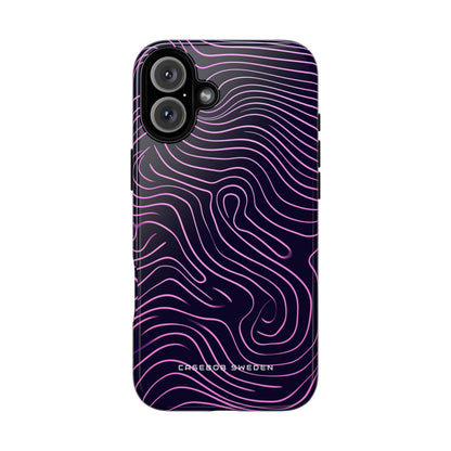 Contour Waveflow iPhone 16 - Tough Phone Case