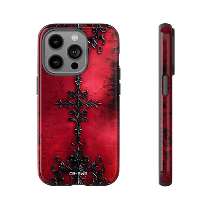 Gothic Crimson Emblem - iPhone Case