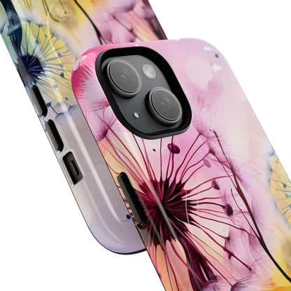 Dandelion Glow iPhone 15 Case - Tough+