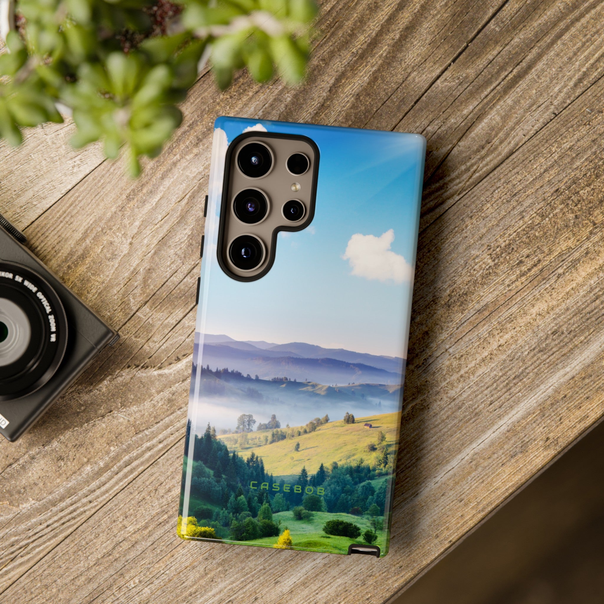 Mountain Sunny Day - Protective Phone Case