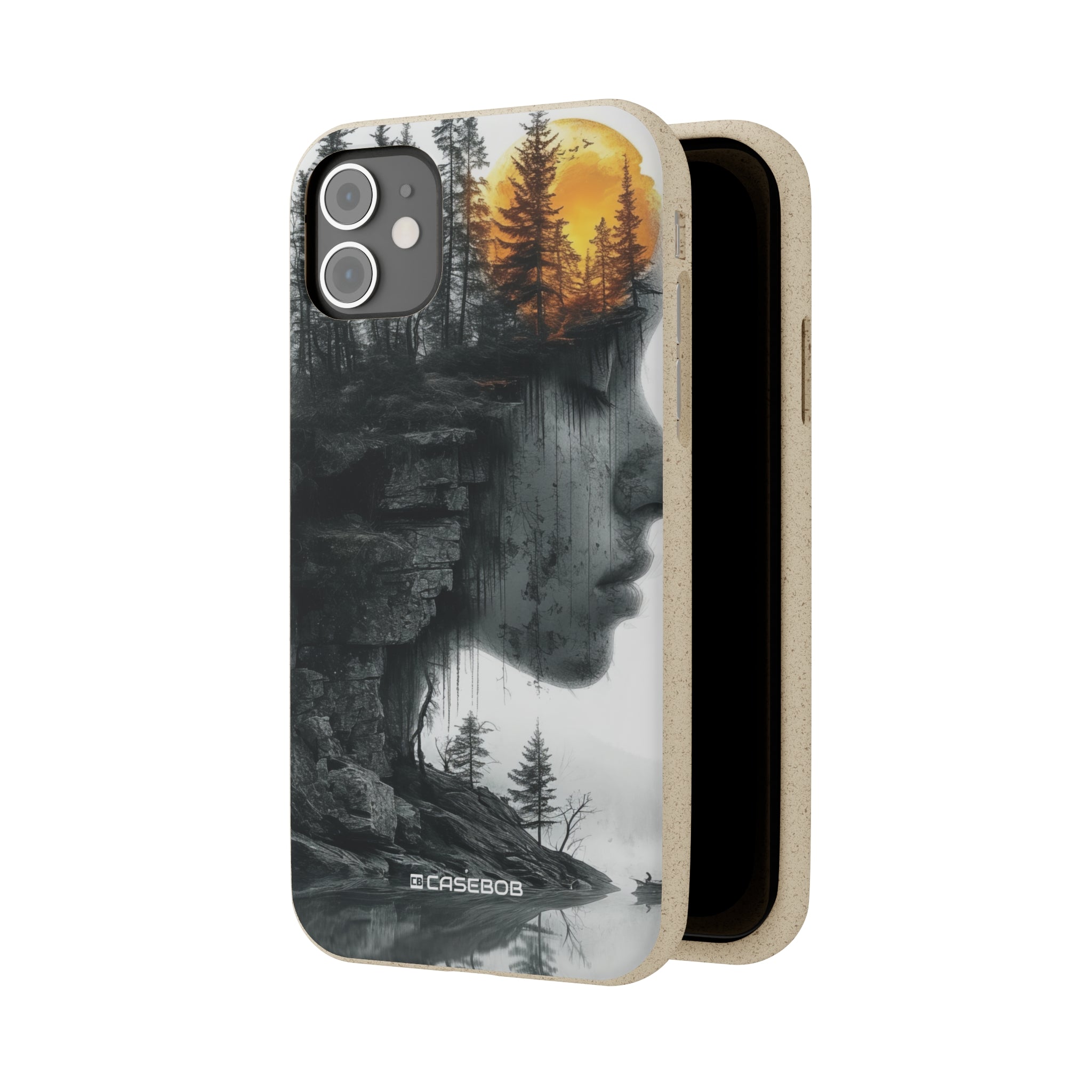 Nature's Reflection | Biodegradable Phone Case