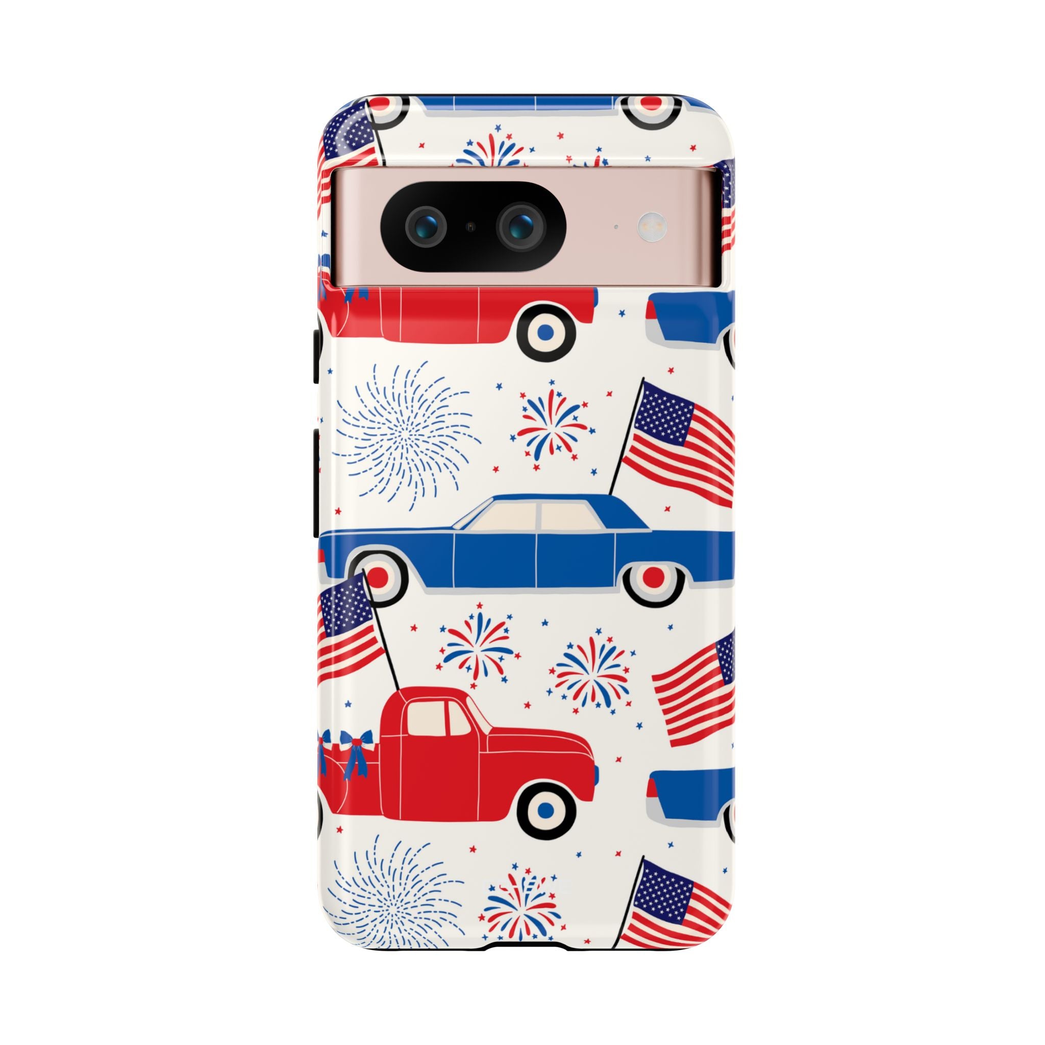 Vintage Cars Celebrate - Google Pixel Case