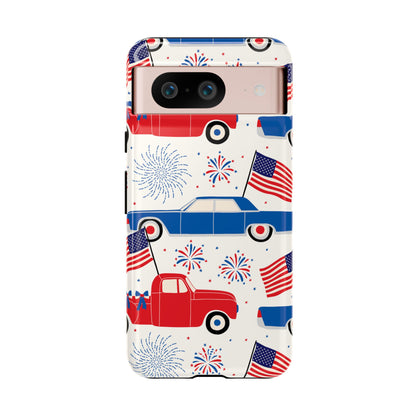 Vintage Cars Celebrate - Google Pixel Case