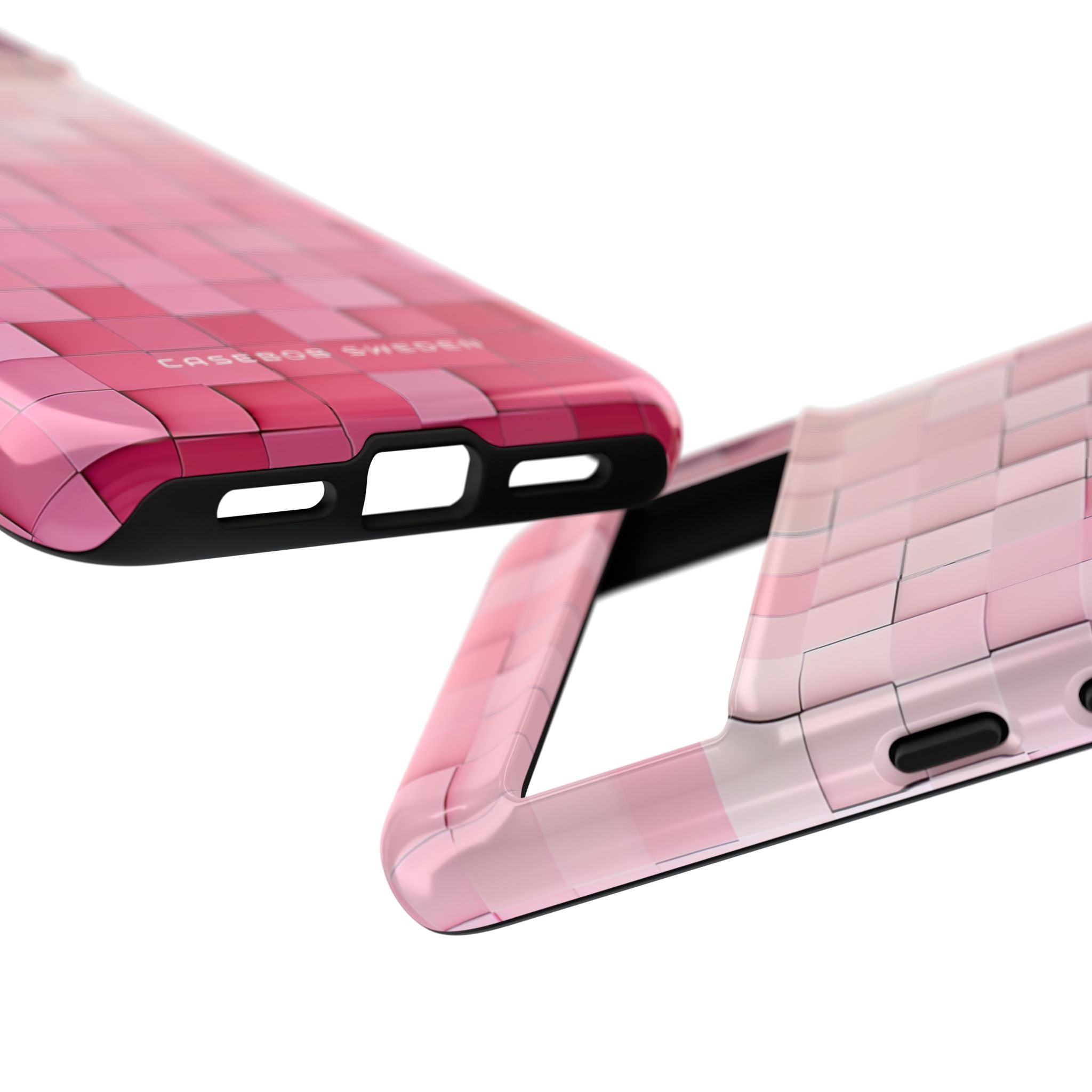 Gradient Pink Mosaic Google Pixel 8 - Tough Phone Case