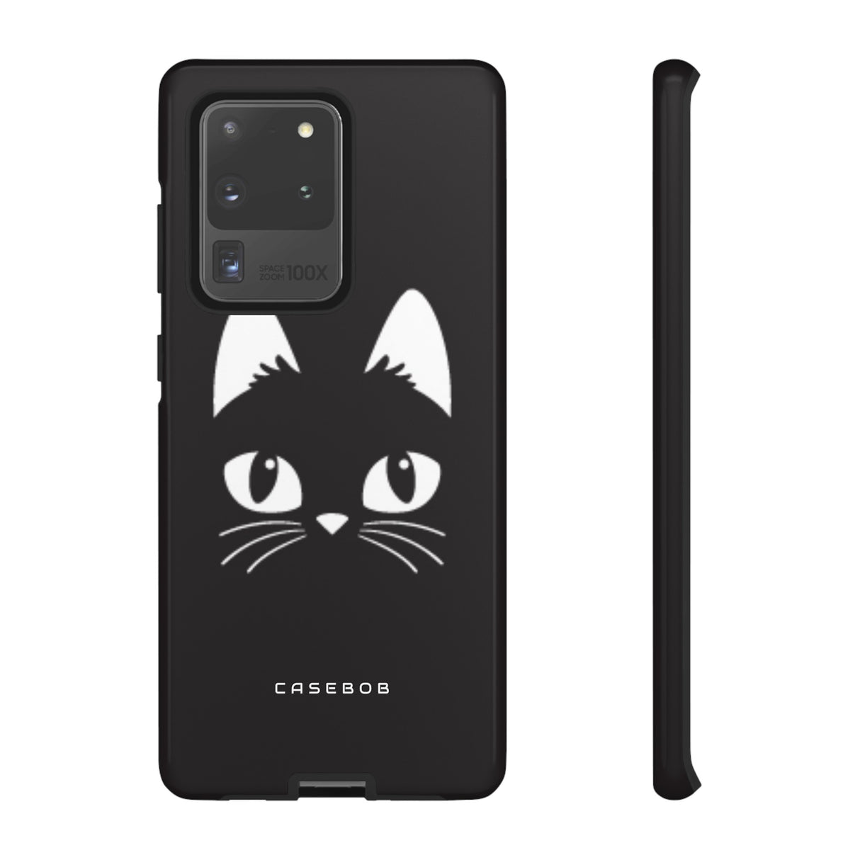 Cartoon Cat Icon - Protective Phone Case