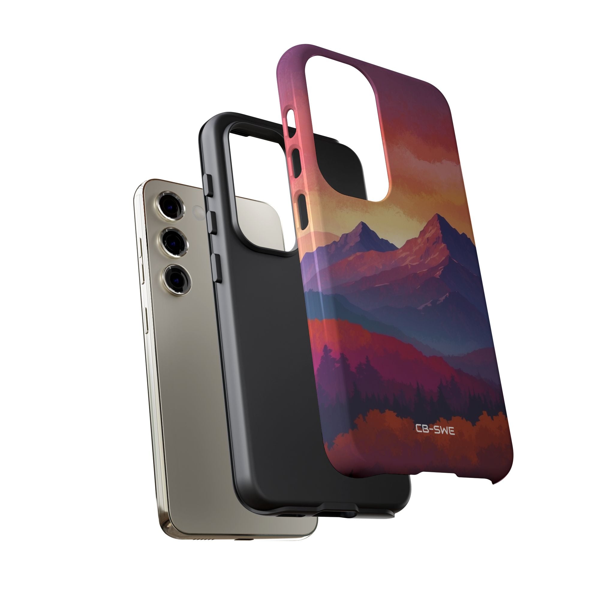 Mountain Peaks Rise - Samsung Case