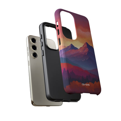 Mountain Peaks Rise - Samsung Case