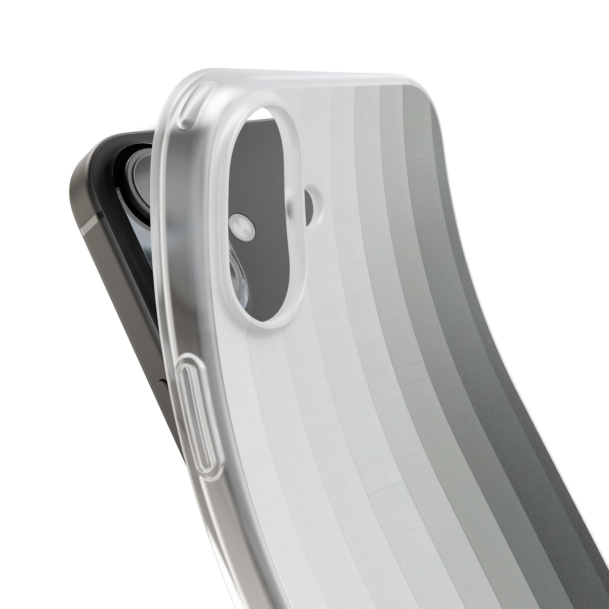 Gradient Bands iPhone 16 Plus Case - Soft