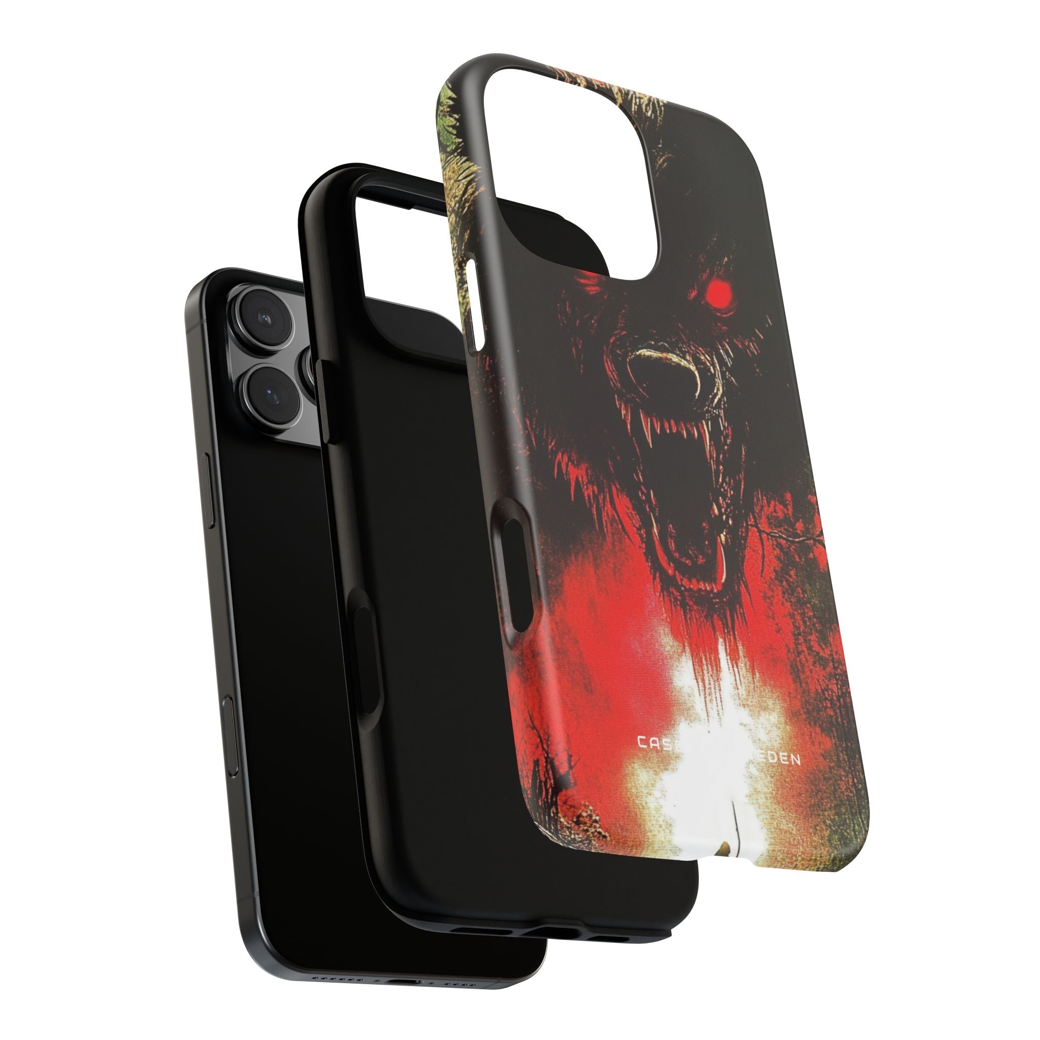 Bloodmoon Wolf's Lament iPhone 16 - Tough Phone Case