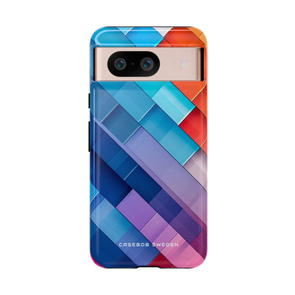 Vibrant GeoFlow Google Pixel 8 - Tough Phone Case